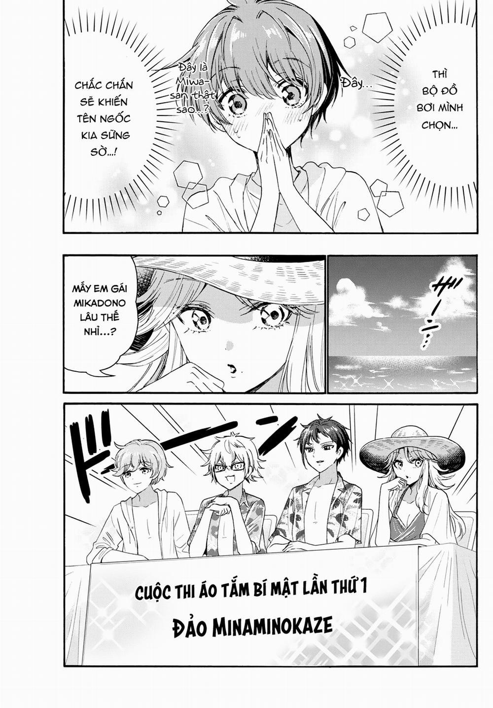 Ba Chị Em Nhà Mikadono Dễ Đối Phó Thật Đấy 89 trang 8