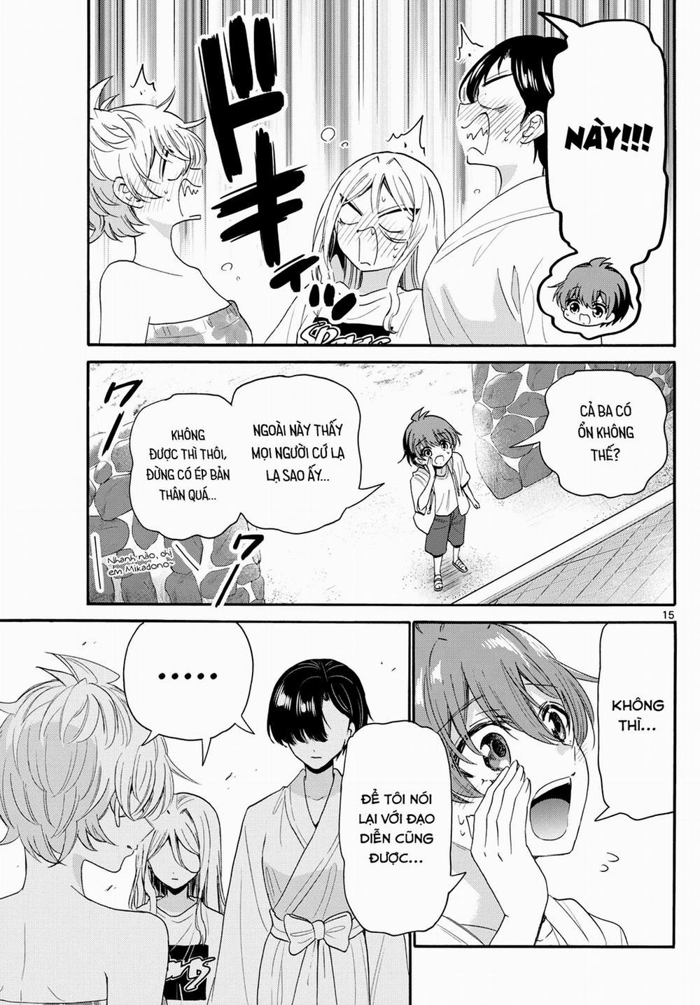 Ba Chị Em Nhà Mikadono Dễ Đối Phó Thật Đấy 90 trang 16