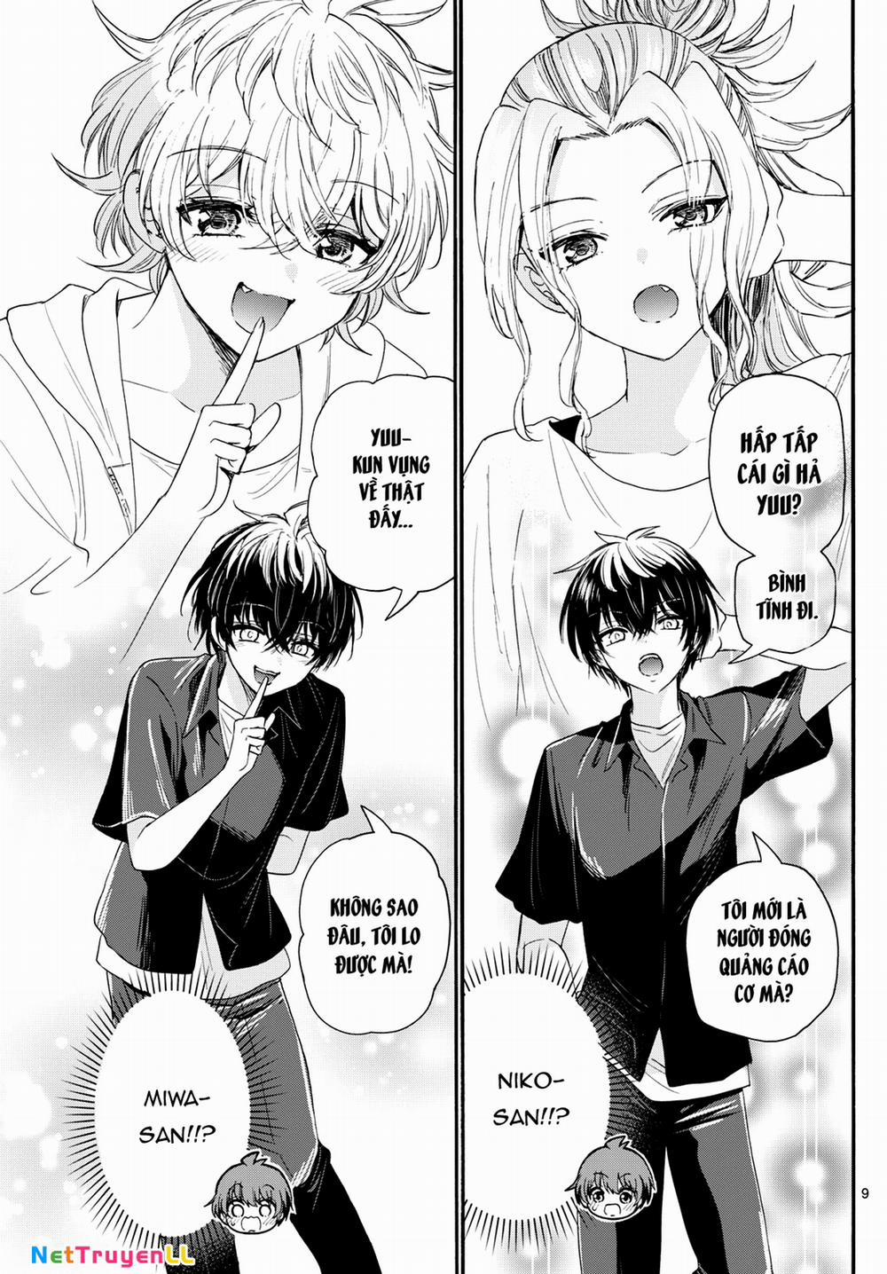 Ba Chị Em Nhà Mikadono Dễ Đối Phó Thật Đấy 97 trang 10