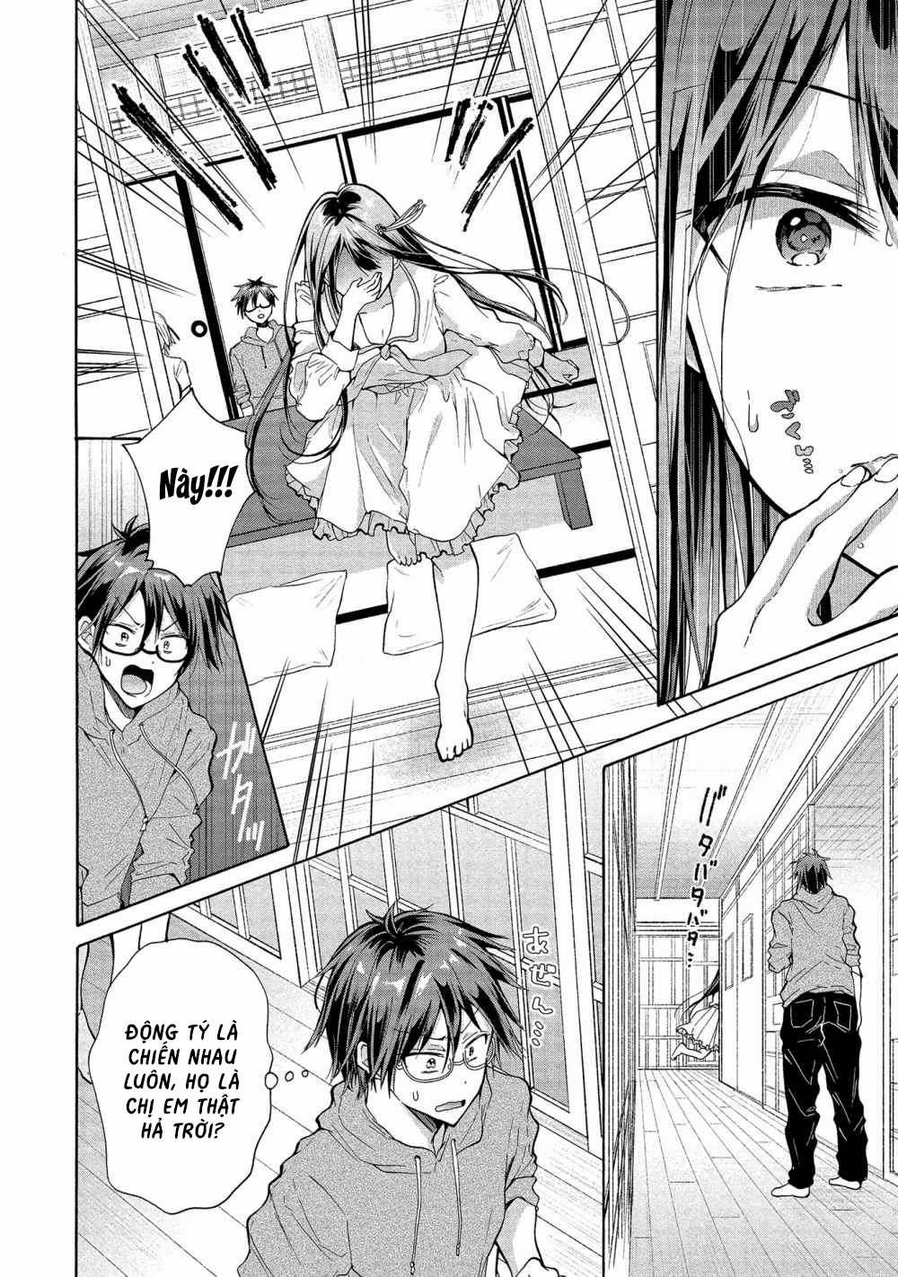 Ba Chị Em Nhà Này Đang Cố Quyến Rũ Tôi!! 1 trang 25