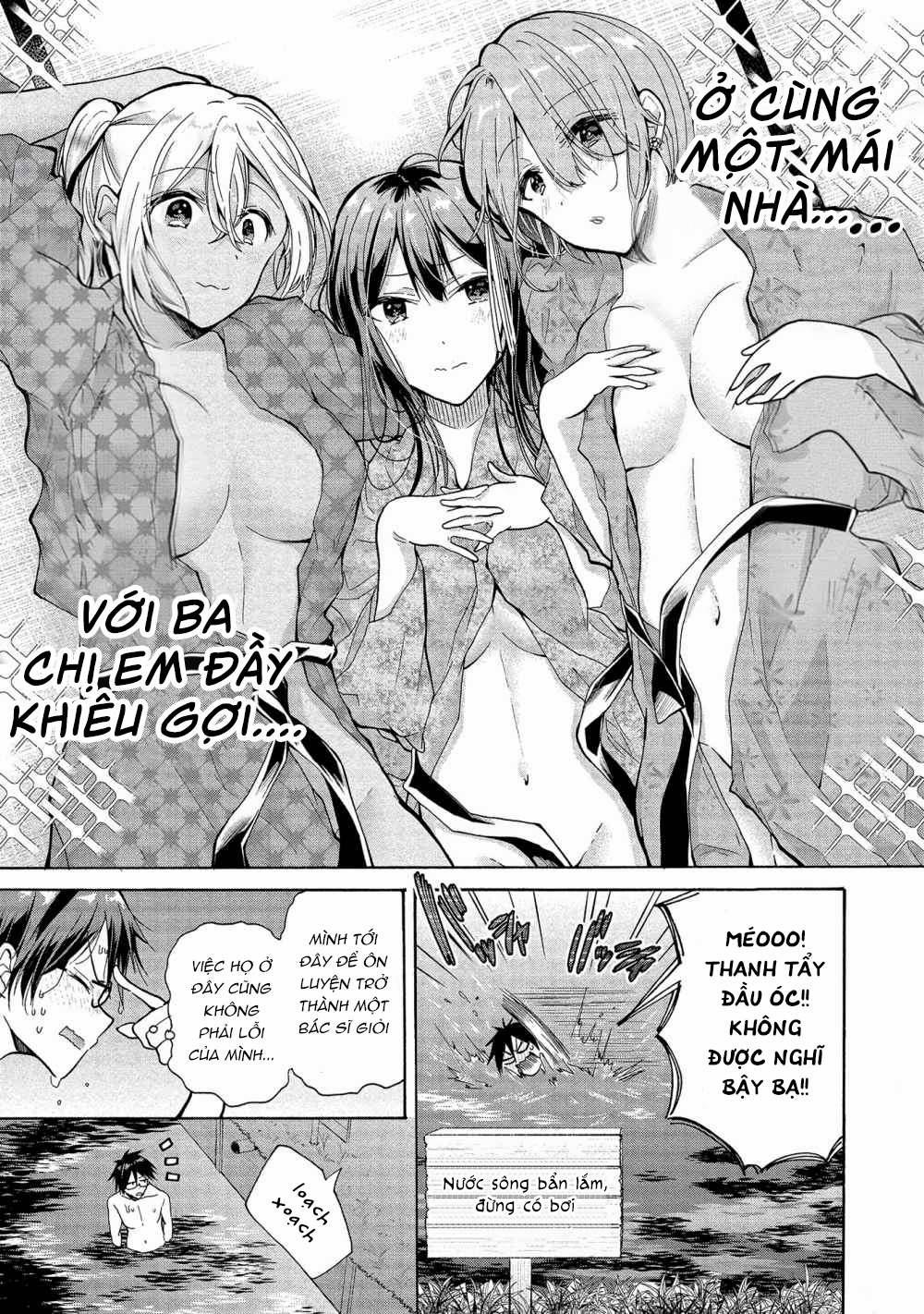 Ba Chị Em Nhà Này Đang Cố Quyến Rũ Tôi!! 1 trang 29