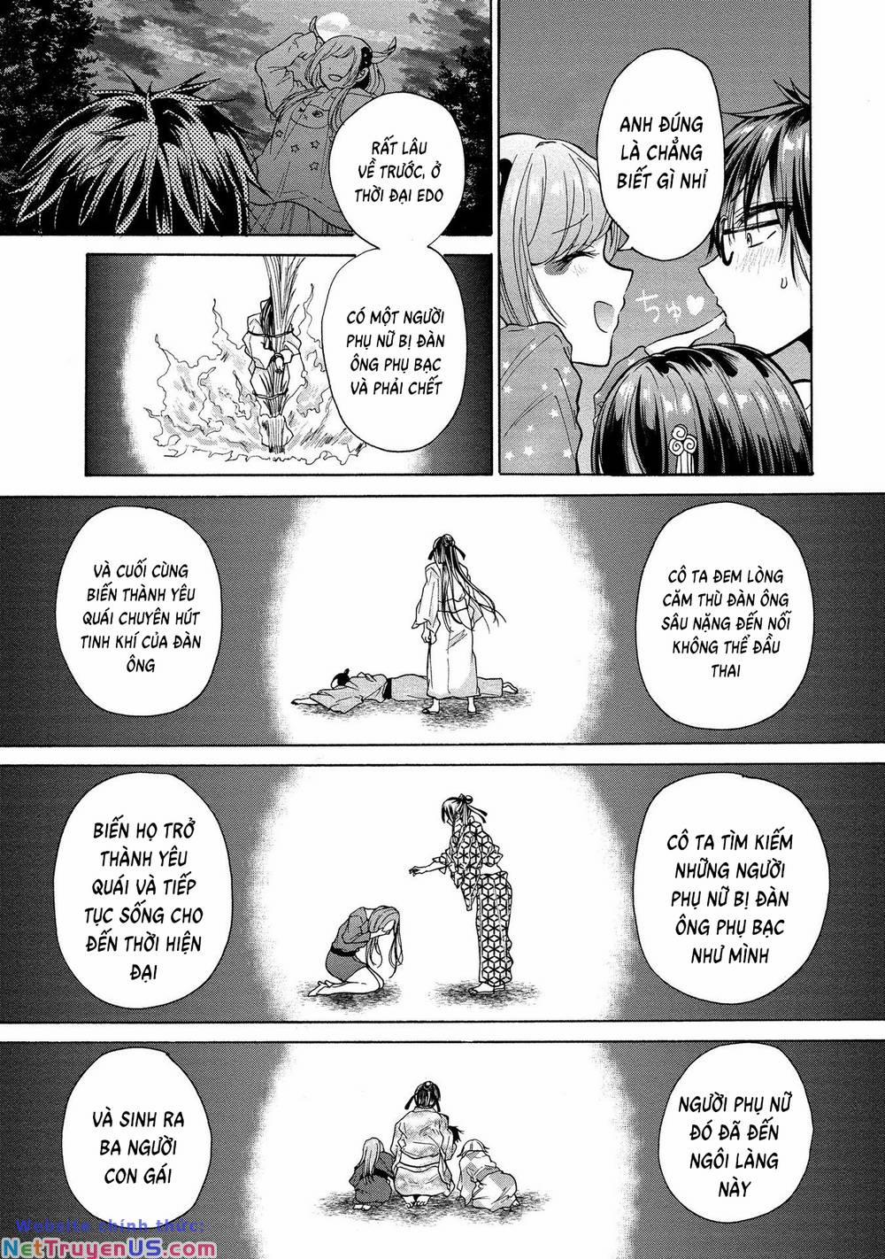 Ba Chị Em Nhà Này Đang Cố Quyến Rũ Tôi!! 10 trang 12