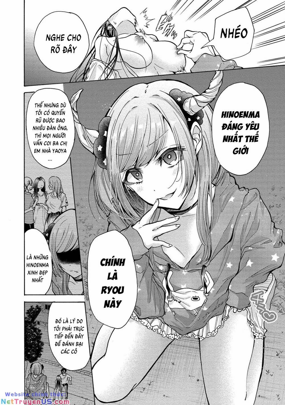 Ba Chị Em Nhà Này Đang Cố Quyến Rũ Tôi!! 10 trang 15