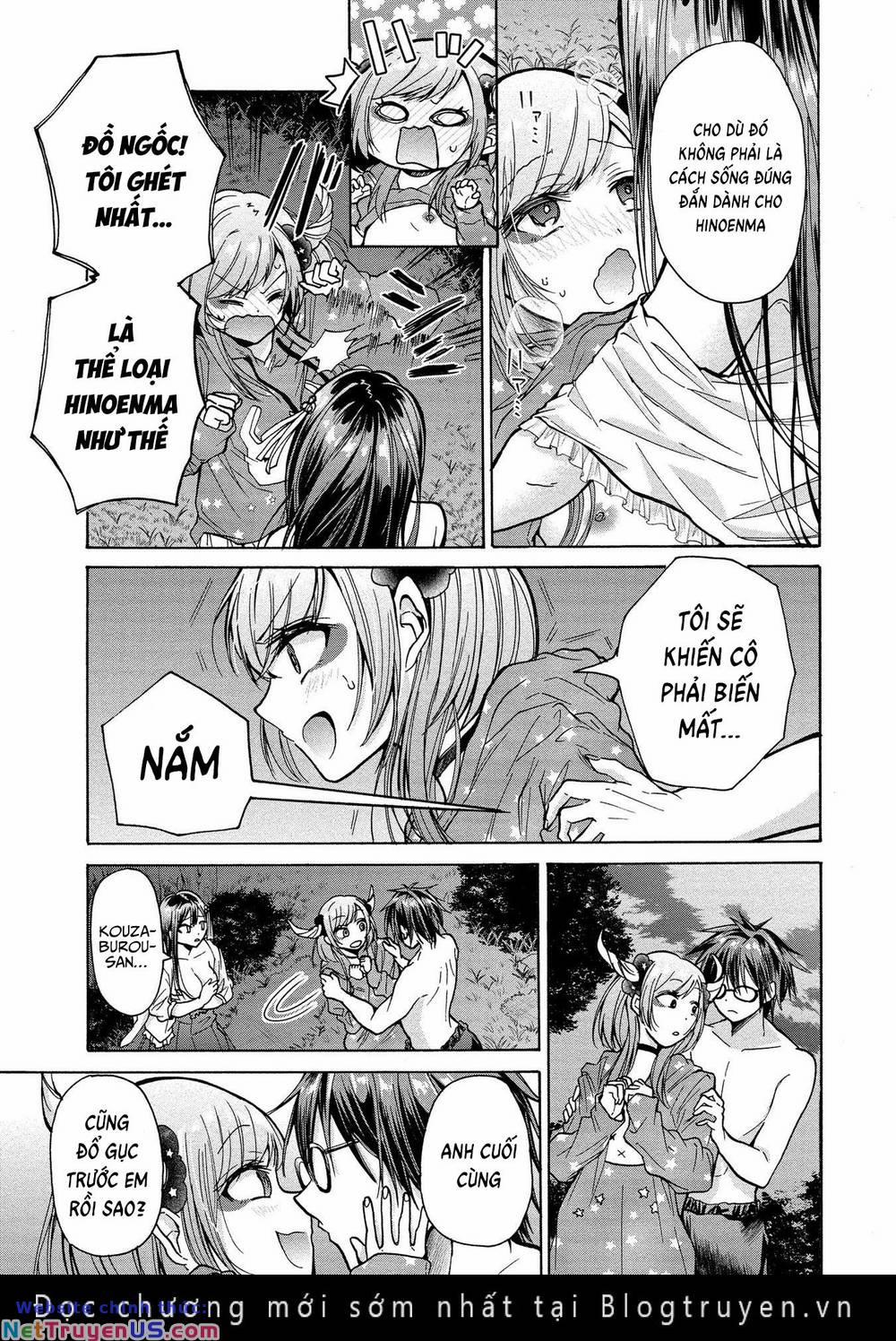 Ba Chị Em Nhà Này Đang Cố Quyến Rũ Tôi!! 10 trang 22