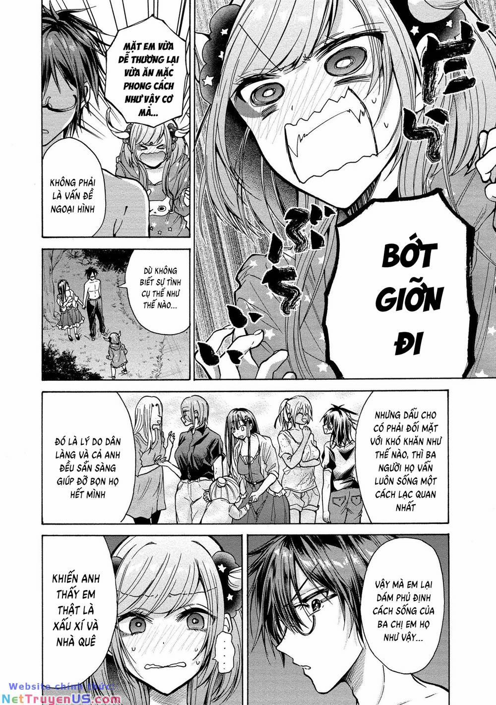 Ba Chị Em Nhà Này Đang Cố Quyến Rũ Tôi!! 10 trang 25