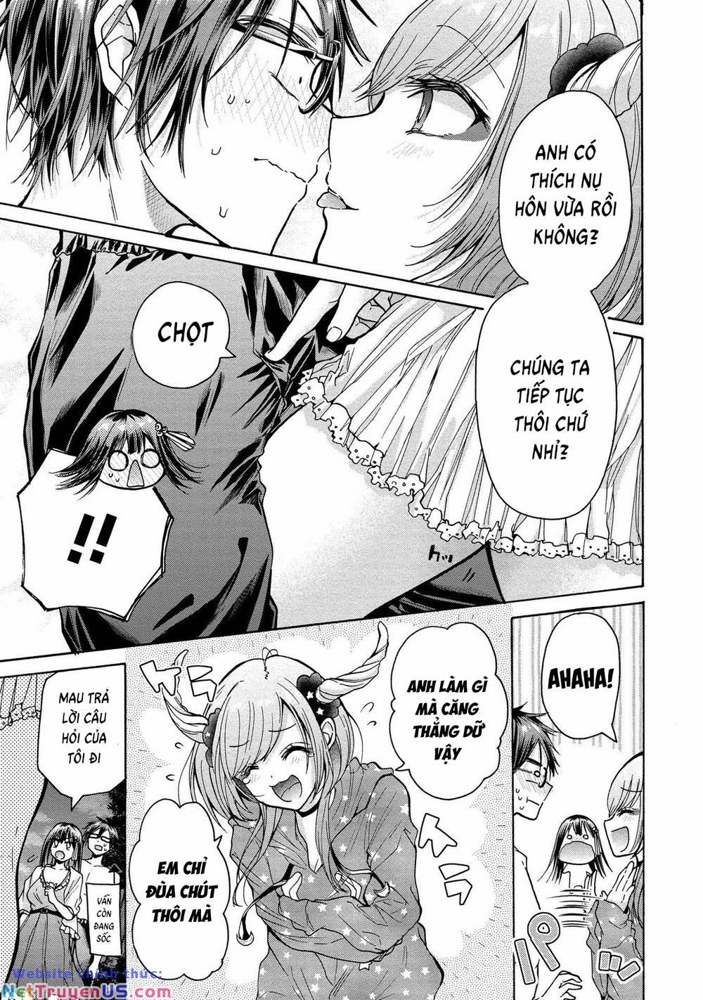 Ba Chị Em Nhà Này Đang Cố Quyến Rũ Tôi!! 10 trang 6