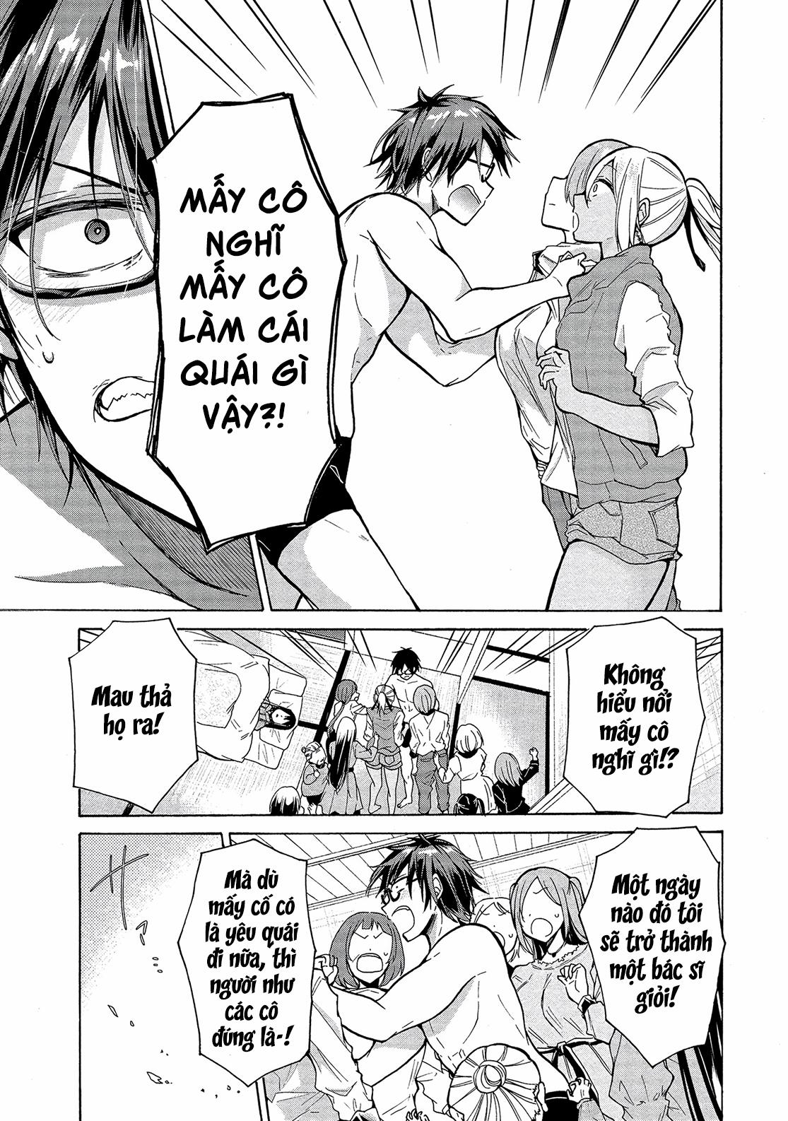 Ba Chị Em Nhà Này Đang Cố Quyến Rũ Tôi!! 2 trang 10