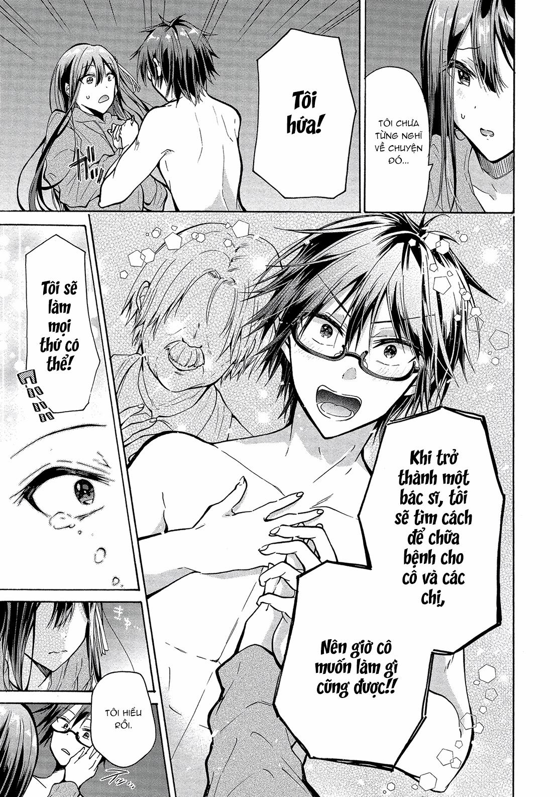 Ba Chị Em Nhà Này Đang Cố Quyến Rũ Tôi!! 2 trang 22