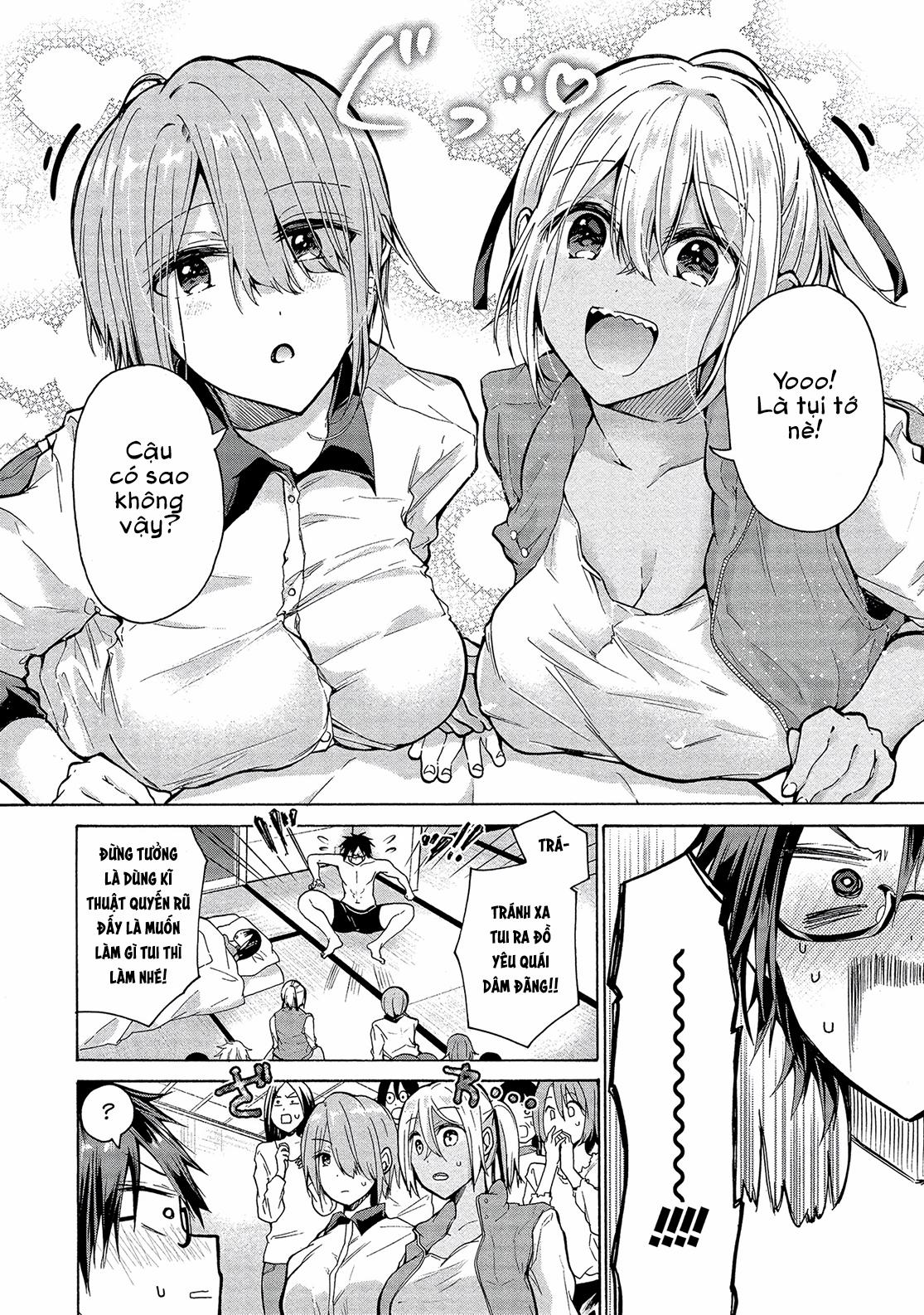 Ba Chị Em Nhà Này Đang Cố Quyến Rũ Tôi!! 2 trang 5