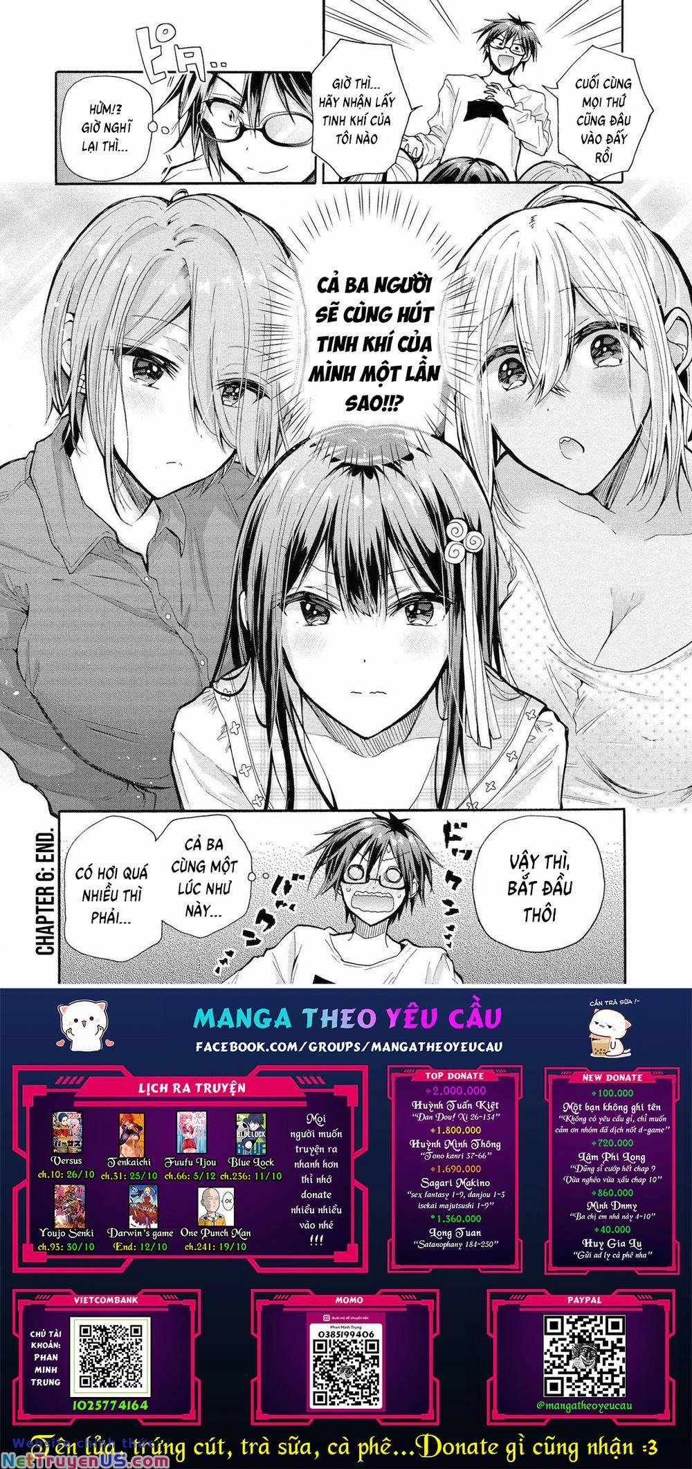 Ba Chị Em Nhà Này Đang Cố Quyến Rũ Tôi!! 6 trang 28