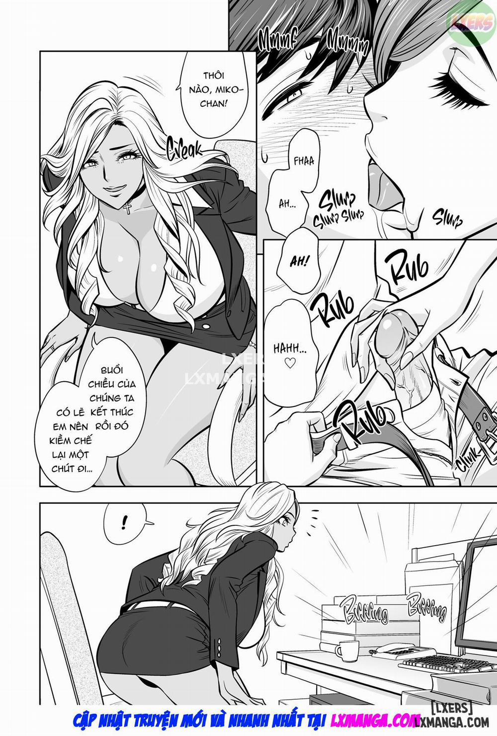 Bà chủ và văn phòng Harem - KHÔNG CHE 3 trang 12