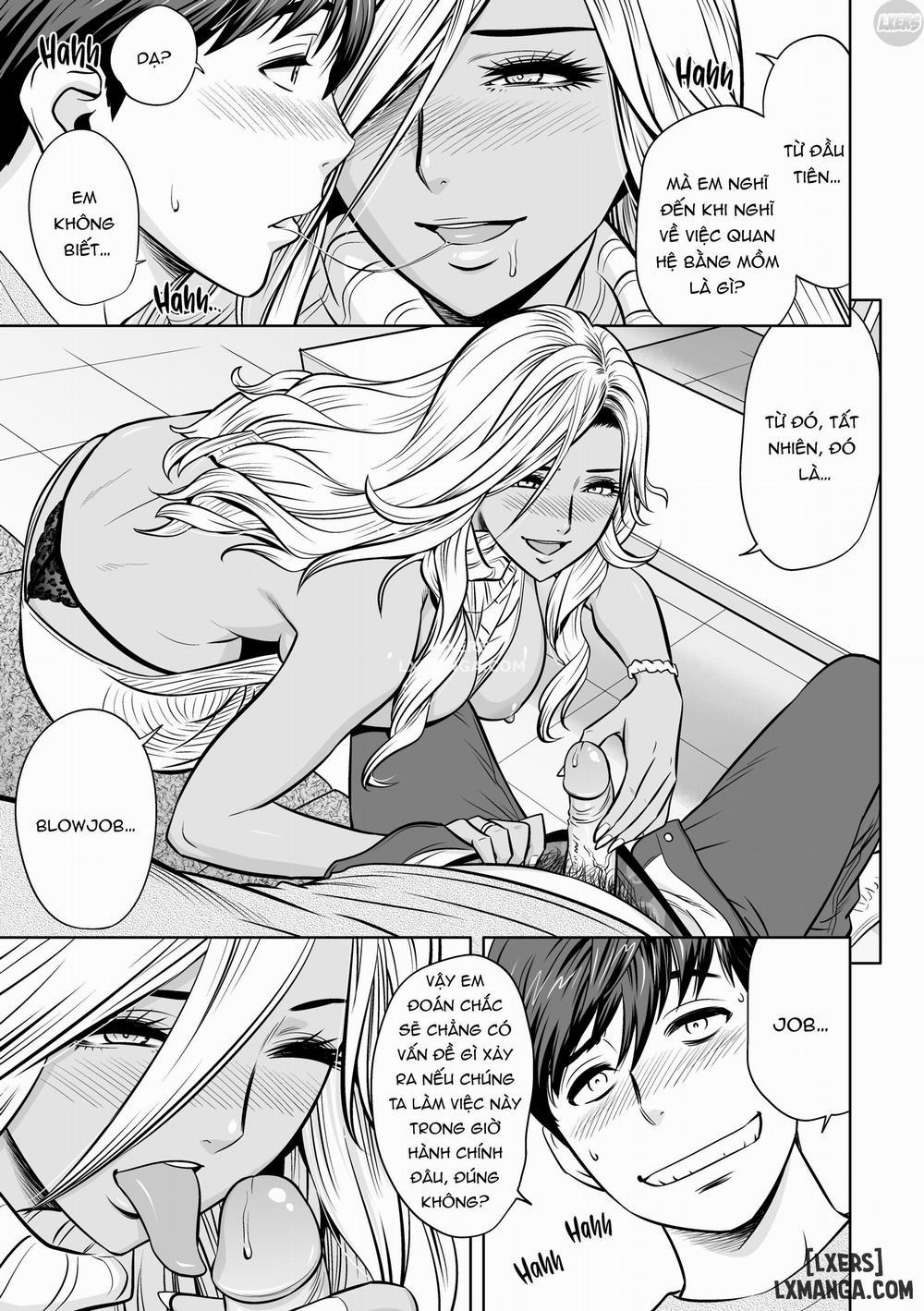 Bà chủ và văn phòng Harem - KHÔNG CHE 4 trang 11