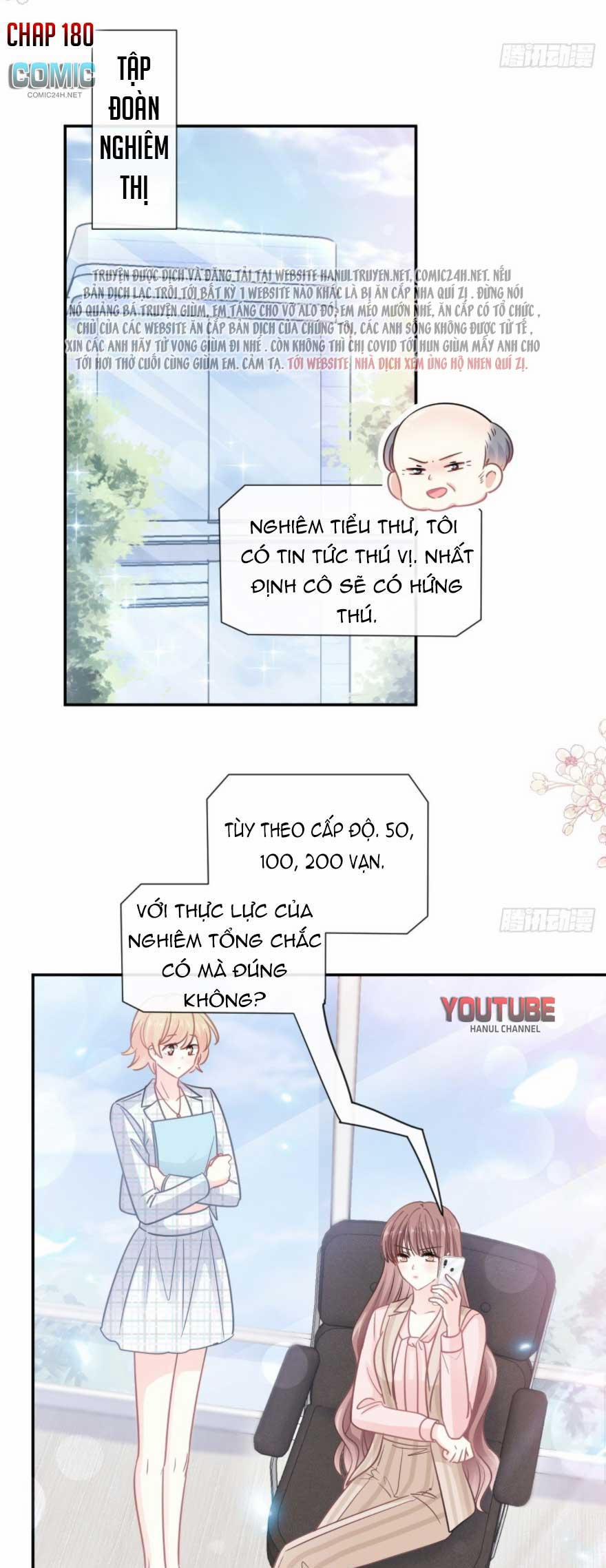 Bá Đạo Tổng Tài Nhẹ Nhàng Yêu 180 trang 1