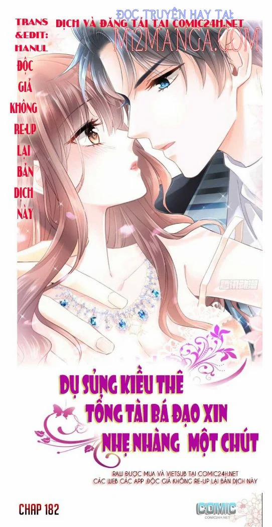 Bá Đạo Tổng Tài Nhẹ Nhàng Yêu 182.1 trang 0