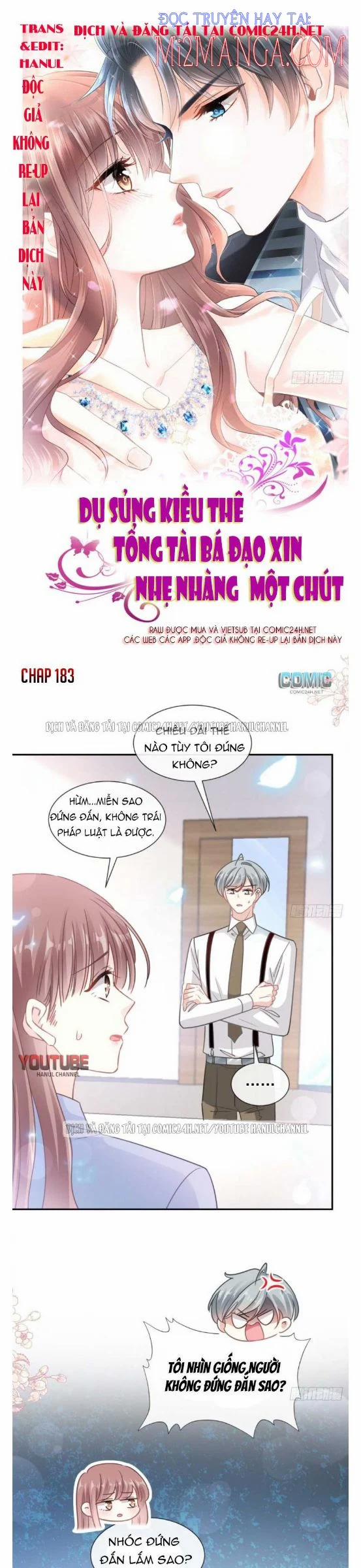 Bá Đạo Tổng Tài Nhẹ Nhàng Yêu 183 trang 0