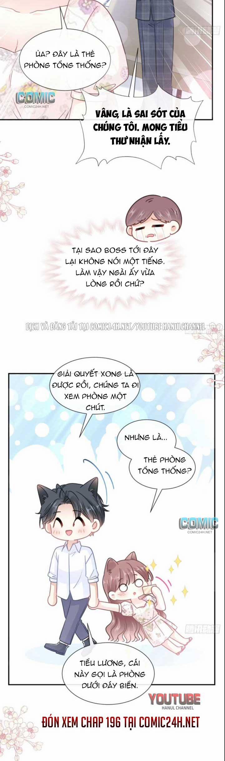 Bá Đạo Tổng Tài Nhẹ Nhàng Yêu 195 trang 9