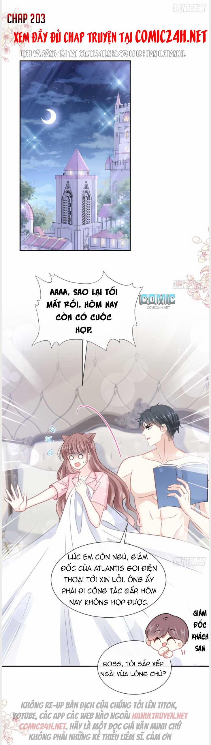 Bá Đạo Tổng Tài Nhẹ Nhàng Yêu 203 trang 1