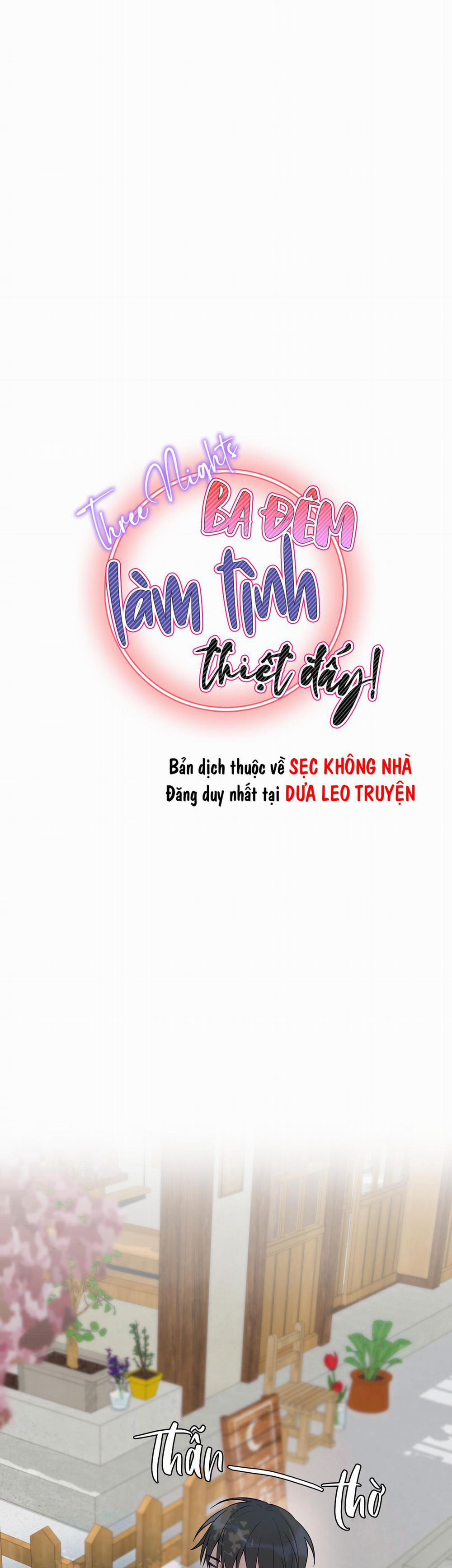 Ba Đêm Làm Tình Thiệt Đấy 2 trang 1