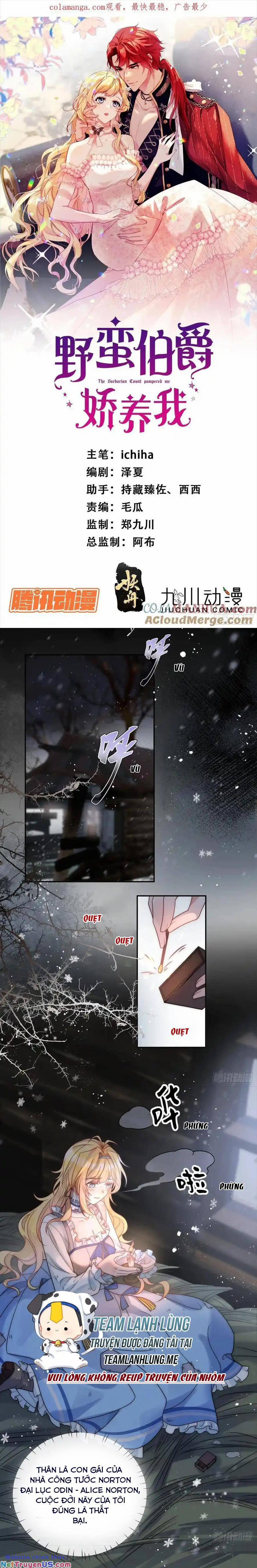 Bá Tước Man Rợn Nuông Chiều Ta 1 trang 3