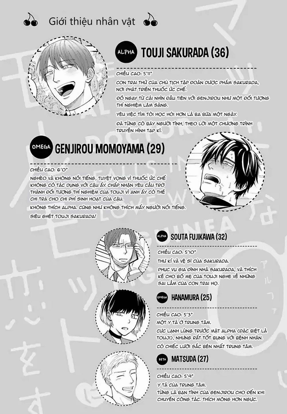 Bác Sĩ Alpha Rơi Vào Lưới Tình Với Chú Chuột Lang 2 trang 0