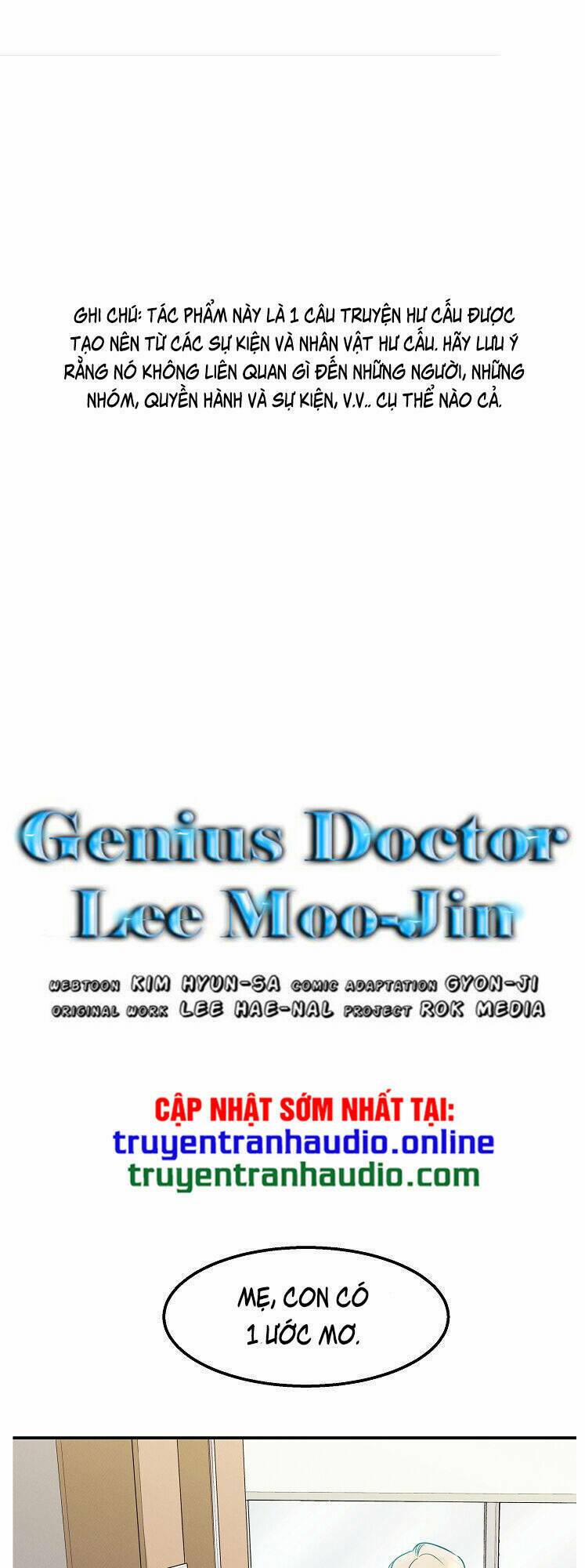 Bác Sĩ Thiên Tài Lee Moojin 18 trang 0