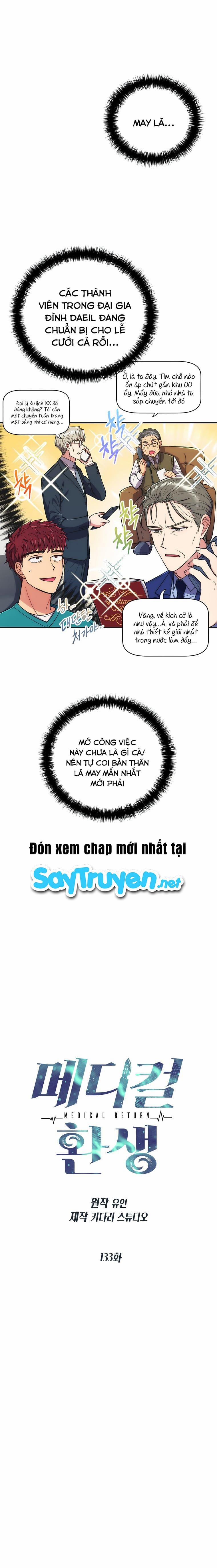 Bác Sĩ Trùng Sinh 133 trang 1