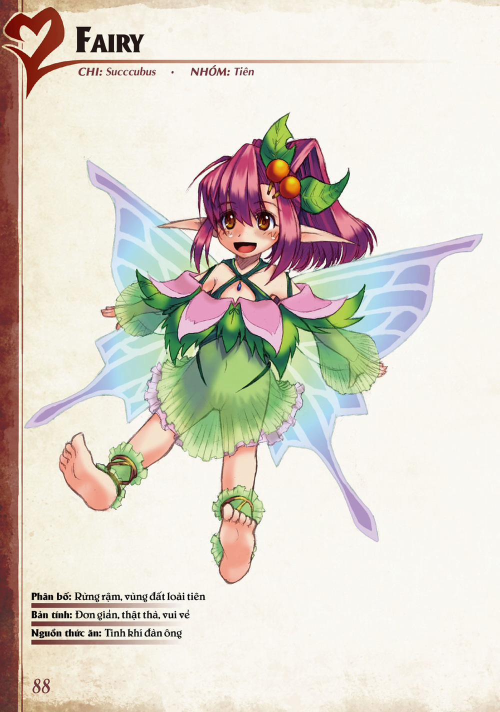 Bách khoa toàn thư Monster Girl 0 Fairy trang 0
