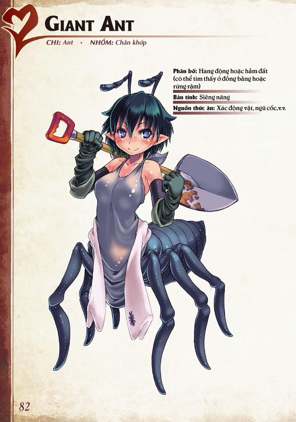 Bách khoa toàn thư Monster Girl 0 Giant ant trang 0