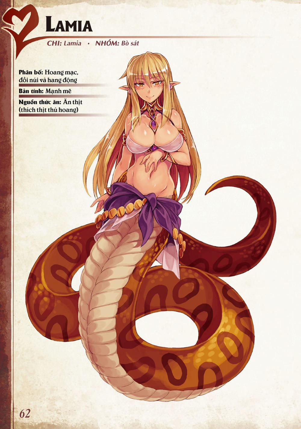 Bách khoa toàn thư Monster Girl 0 Lamia trang 0