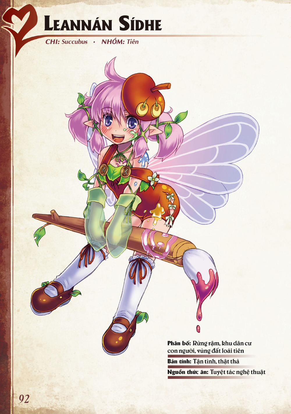 Bách khoa toàn thư Monster Girl 0 Leannán sídhe trang 0