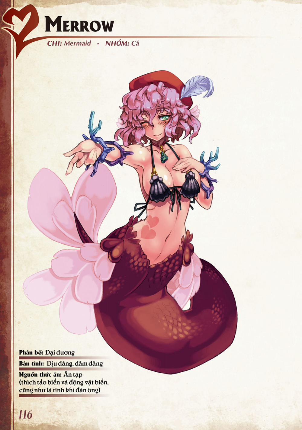 Bách khoa toàn thư Monster Girl 0 Merrow trang 0