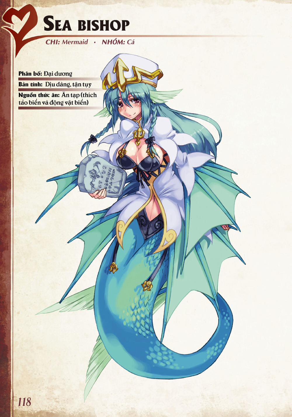 Bách khoa toàn thư Monster Girl 0 Sea bishop trang 0