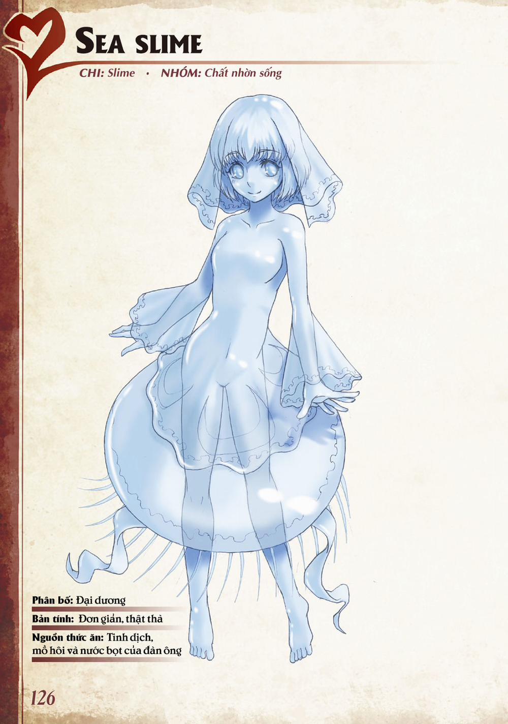 Bách khoa toàn thư Monster Girl 0 Sea slime trang 0