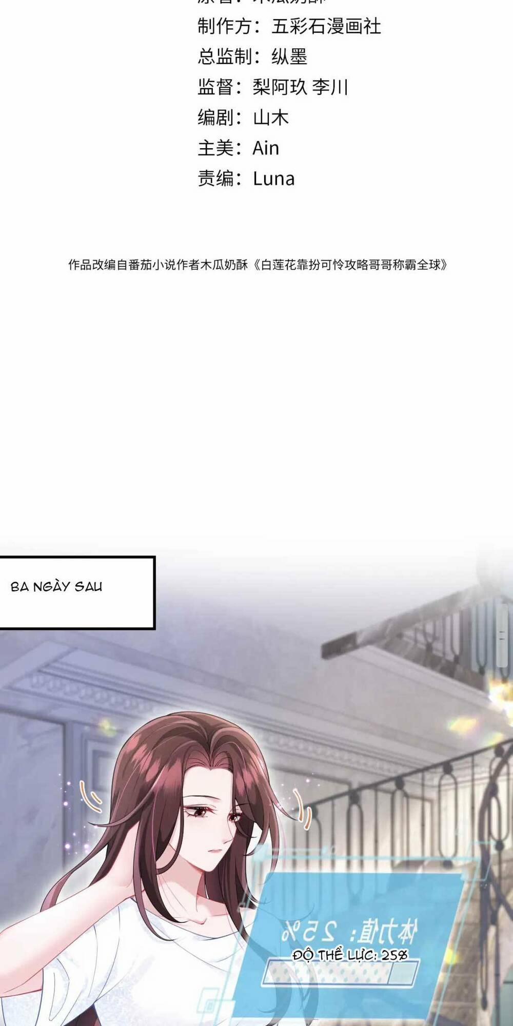 Bạch Liên Hoa Dựa Vào Việc Giả Trang Đáng Thương Hướng Dẫn Ca Ca Xưng Bá Toàn Cầu 10 trang 2