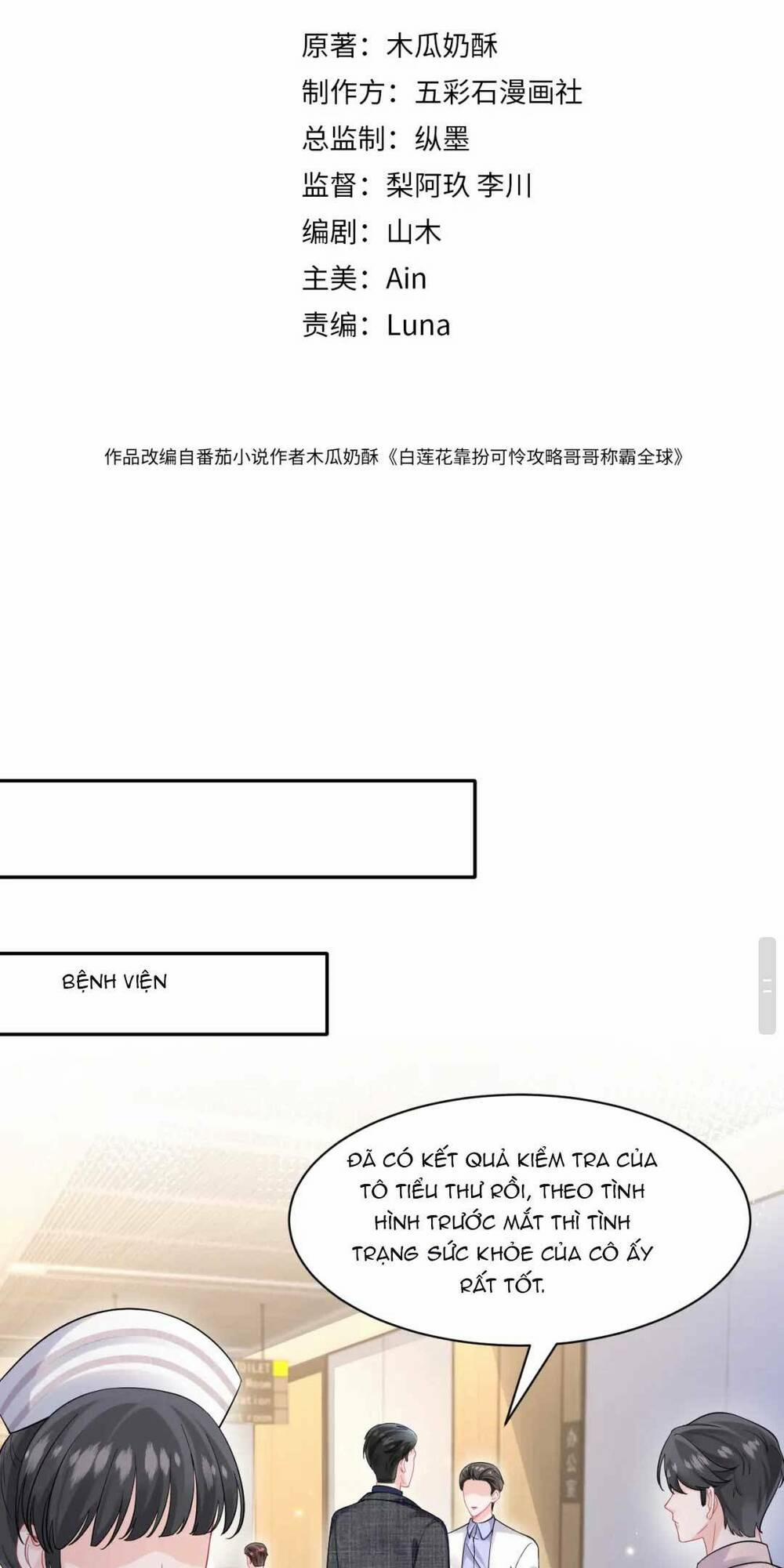 Bạch Liên Hoa Dựa Vào Việc Giả Trang Đáng Thương Hướng Dẫn Ca Ca Xưng Bá Toàn Cầu 9 trang 2