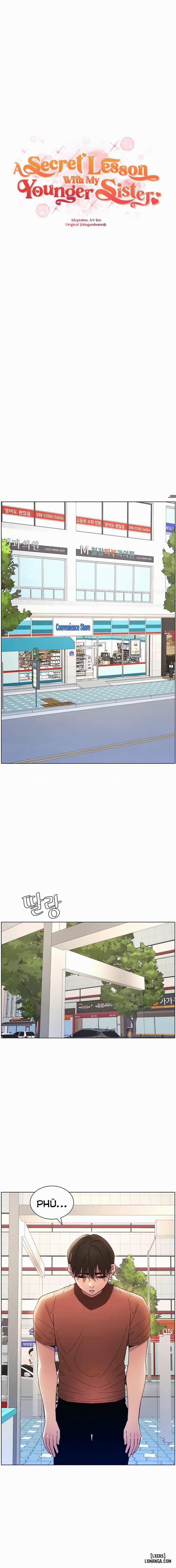 Bài học bí mật với em gái tôi 13 trang 1