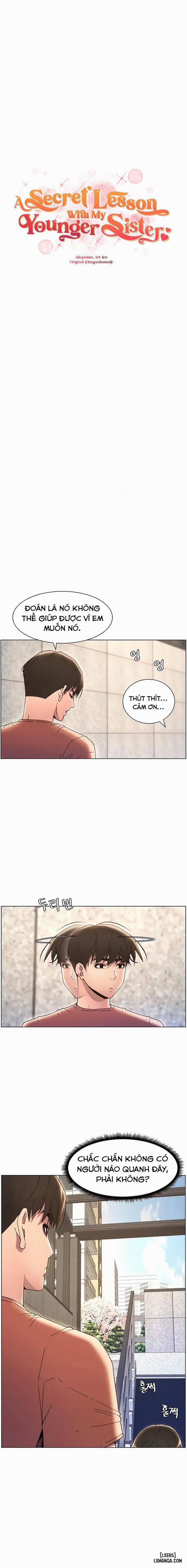 Bài học bí mật với em gái tôi 15 trang 1