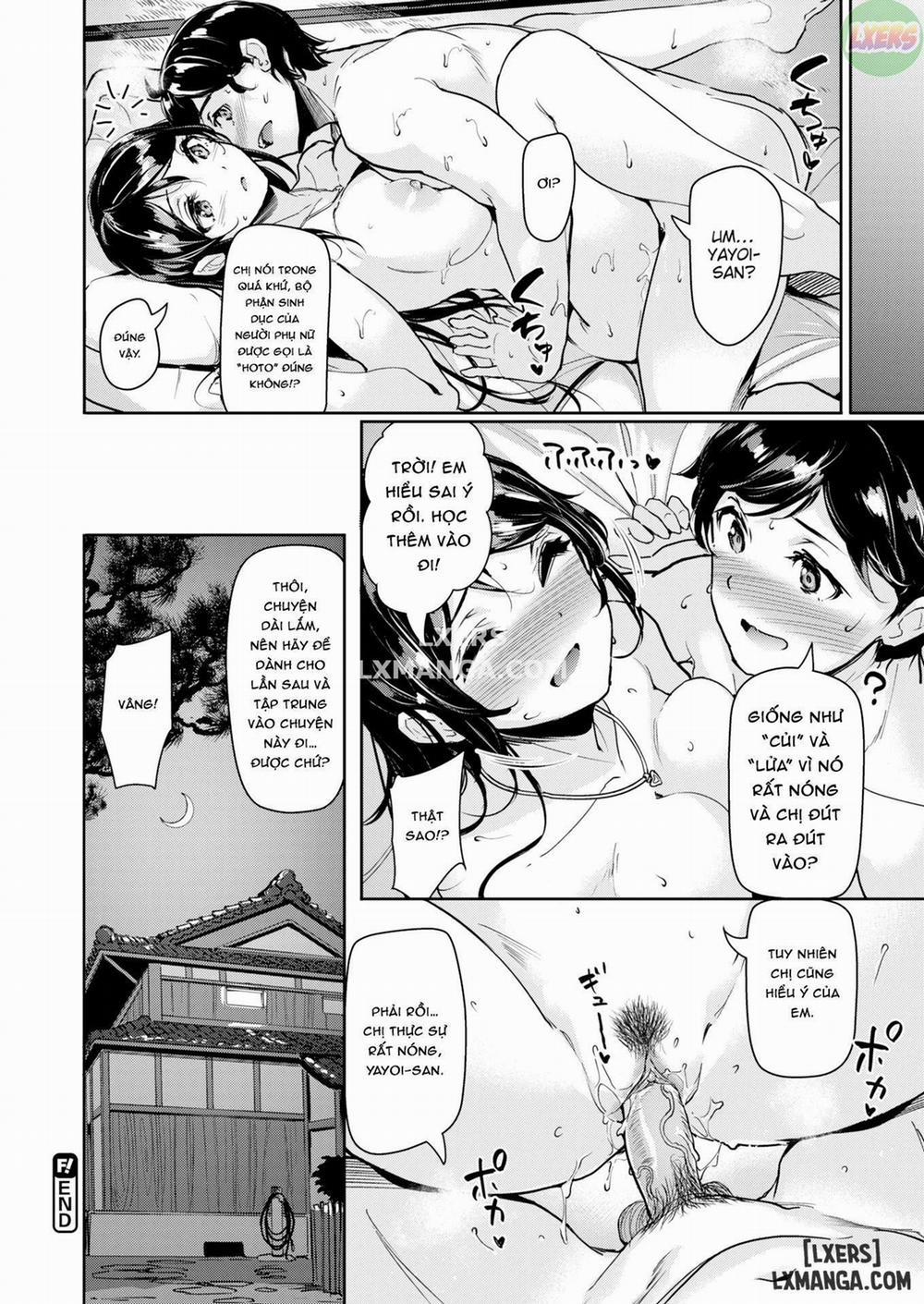 Bài Học Uớt Át Của Yayoi-Senpai Oneshot trang 17