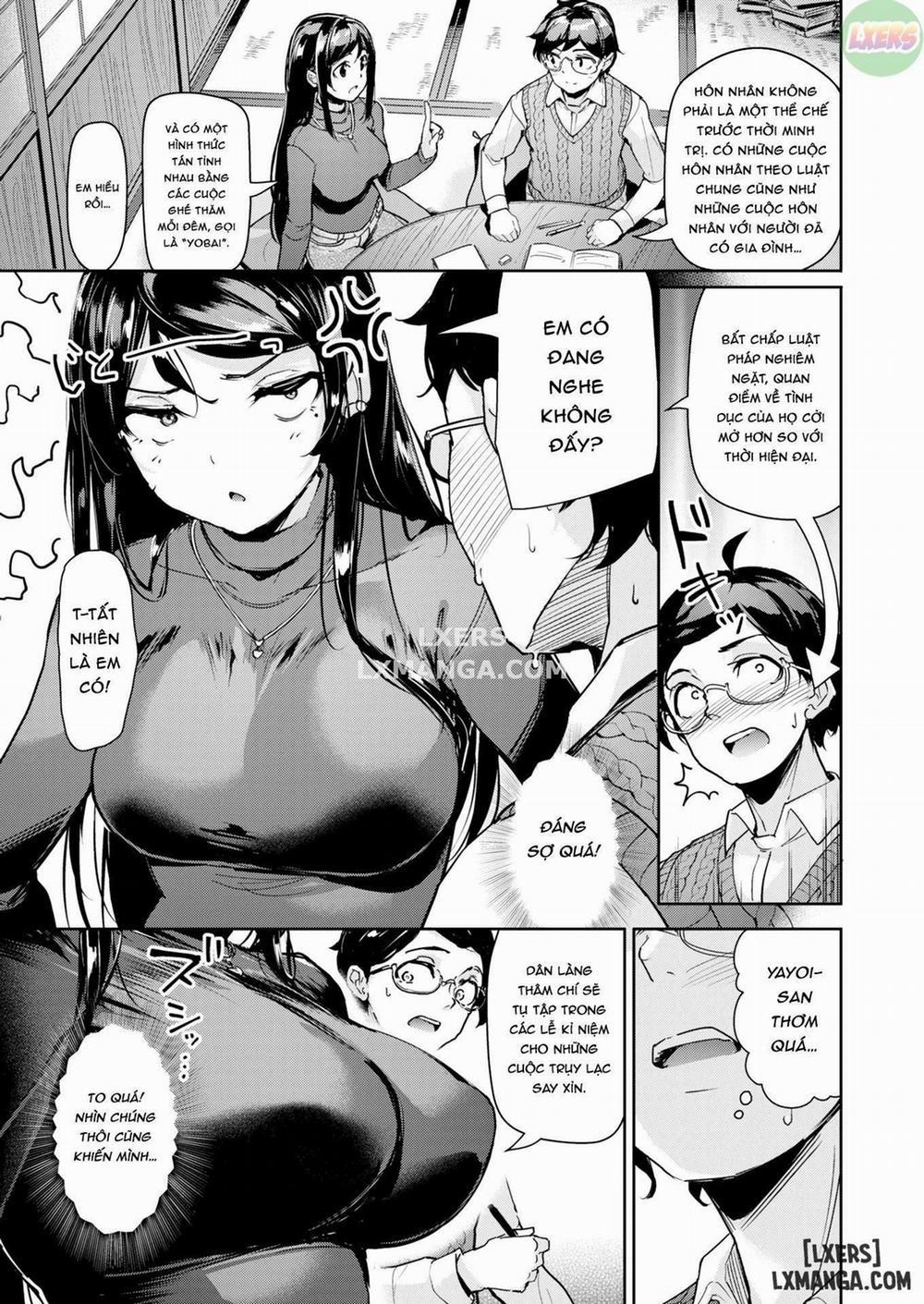 Bài Học Uớt Át Của Yayoi-Senpai Oneshot trang 2