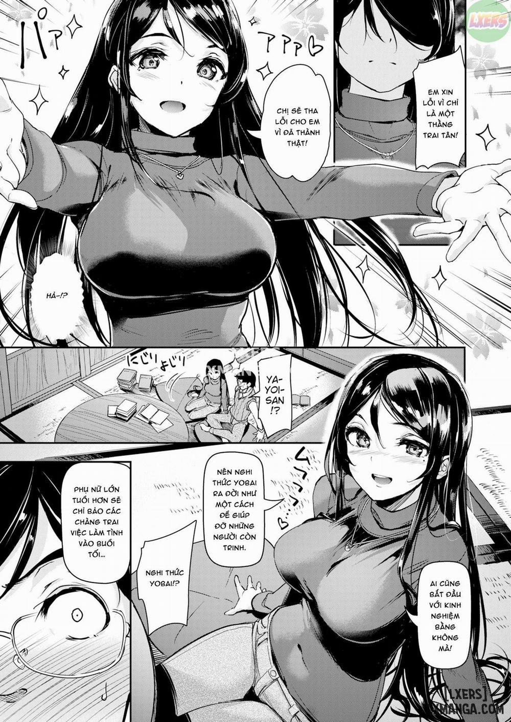 Bài Học Uớt Át Của Yayoi-Senpai Oneshot trang 4