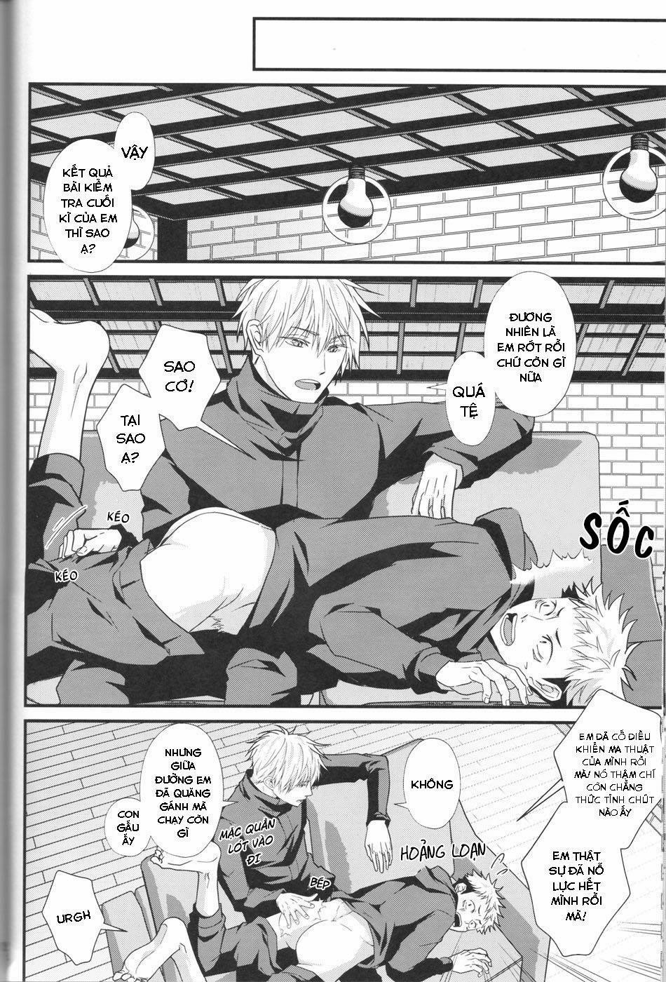 Bài Kiểm Tra Cuối Kỳ Của Thầy Gojo 0 Oneshot trang 13