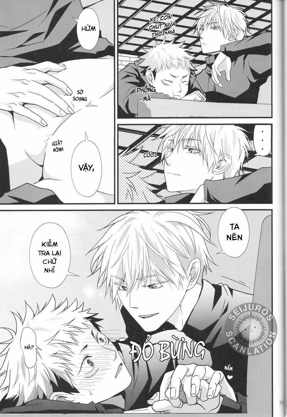 Bài Kiểm Tra Cuối Kỳ Của Thầy Gojo 0 Oneshot trang 14