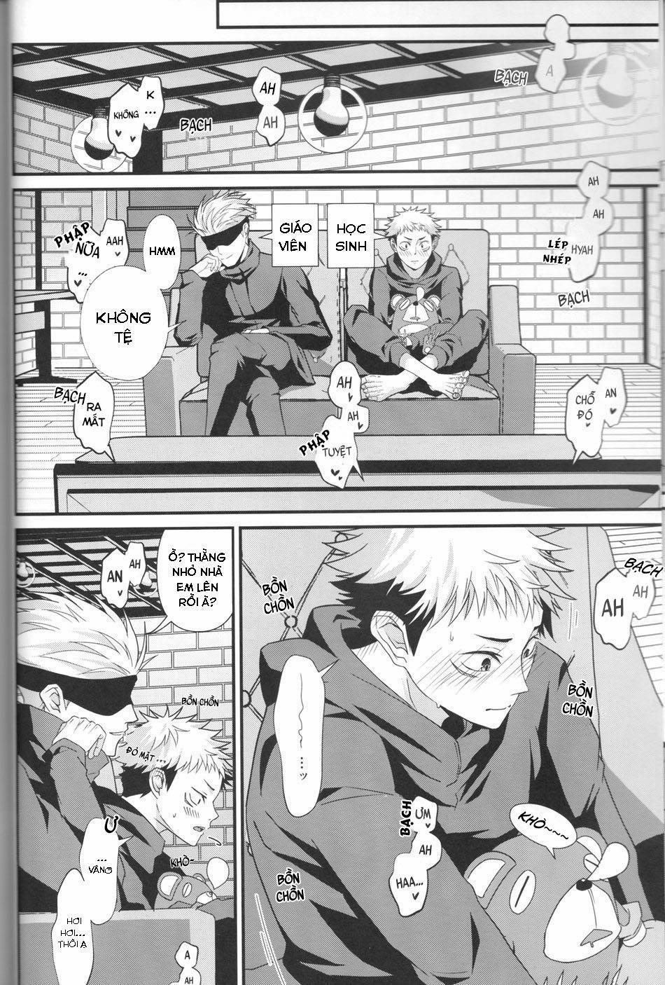 Bài Kiểm Tra Cuối Kỳ Của Thầy Gojo 0 Oneshot trang 4