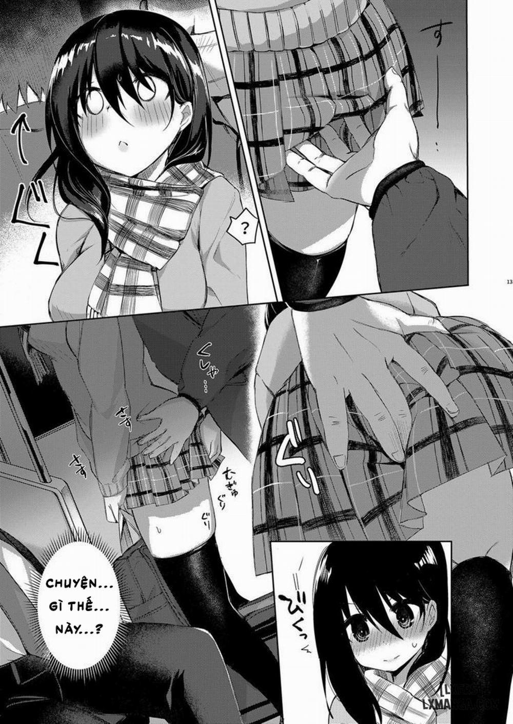 Baitogaeri no TS kko ga Chikan ni Nerawarechau Bon Oneshot trang 10