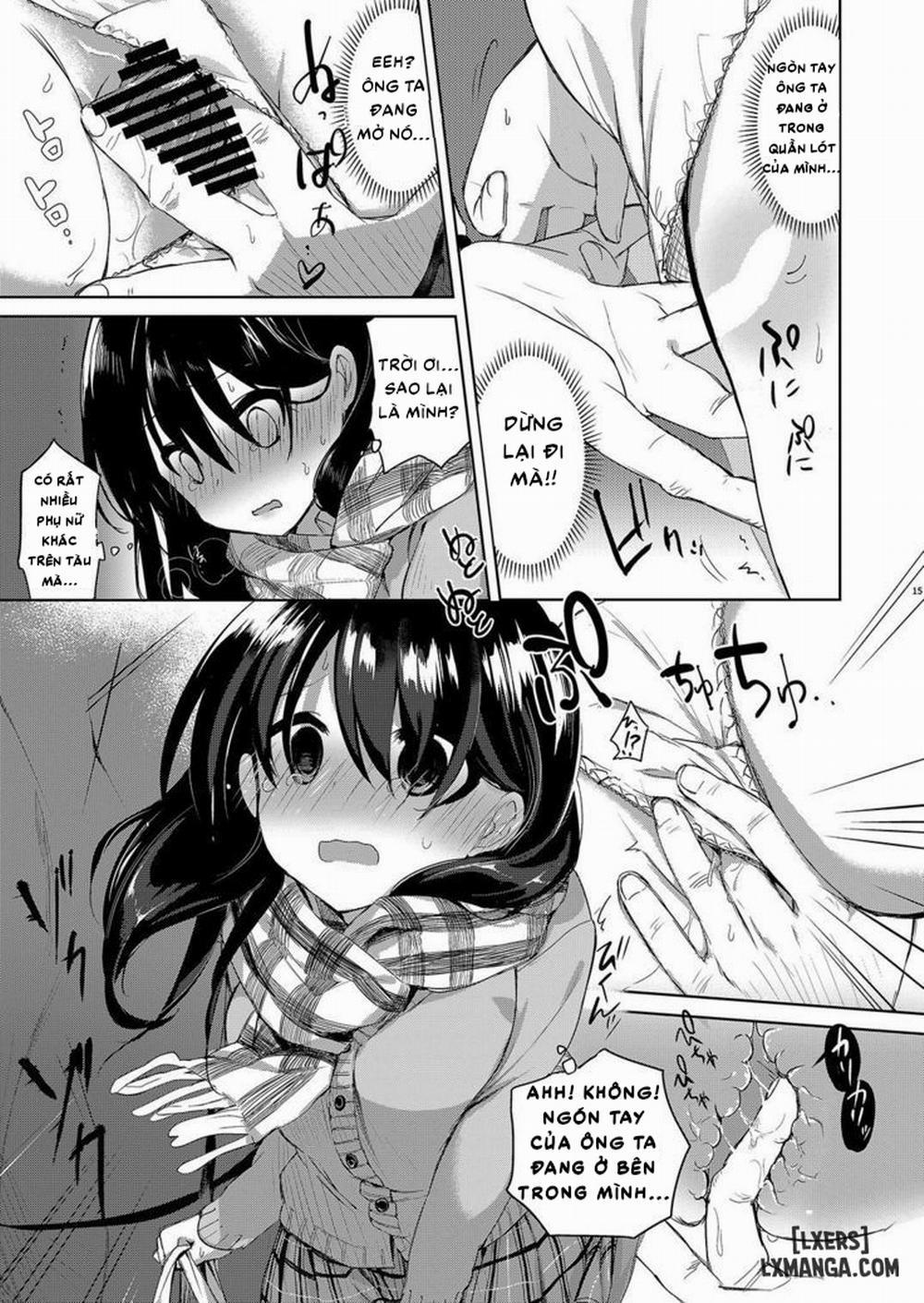 Baitogaeri no TS kko ga Chikan ni Nerawarechau Bon Oneshot trang 12