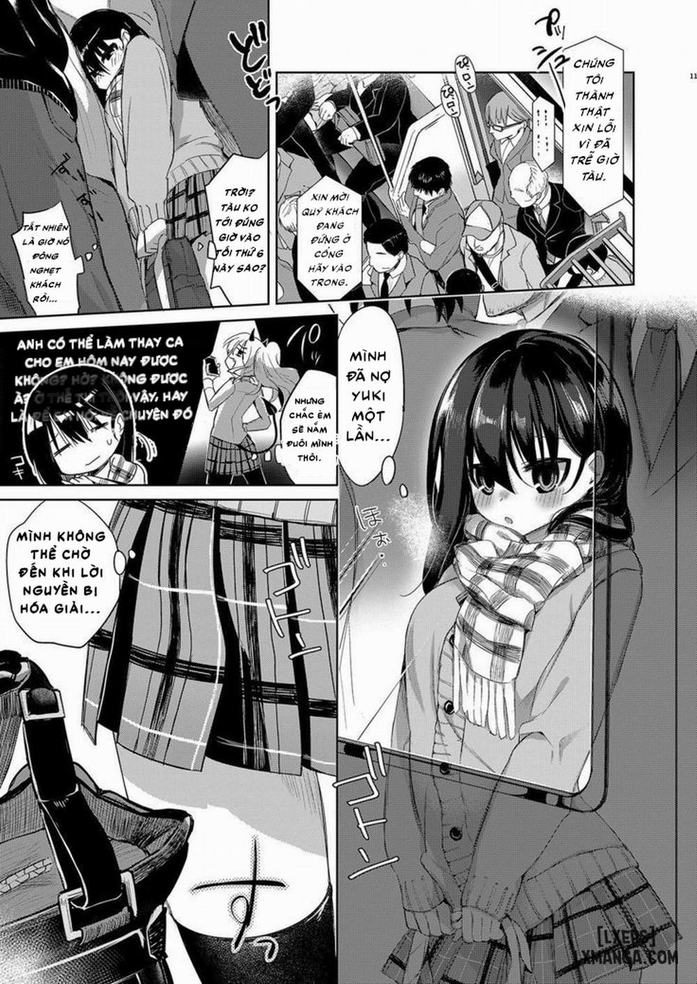 Baitogaeri no TS kko ga Chikan ni Nerawarechau Bon Oneshot trang 8