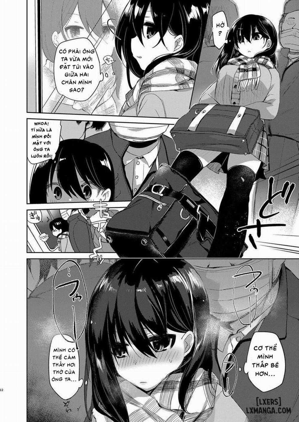 Baitogaeri no TS kko ga Chikan ni Nerawarechau Bon Oneshot trang 9