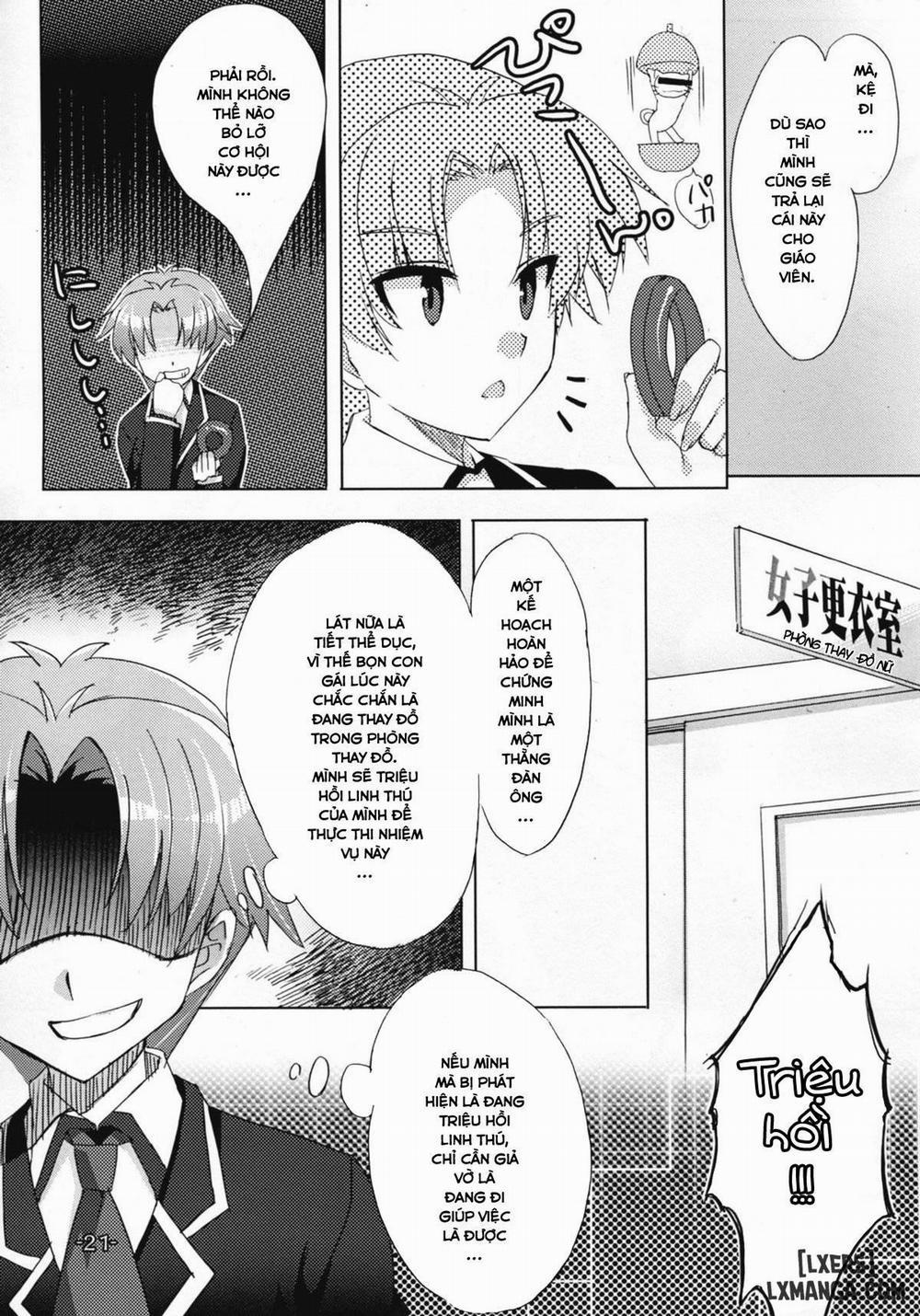 Baka to Chinko to XXX Oneshot trang 20