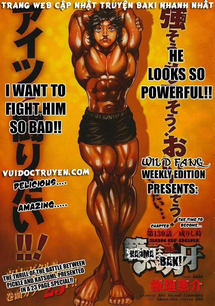 Baki - Son Of Ogre 130 trang 1