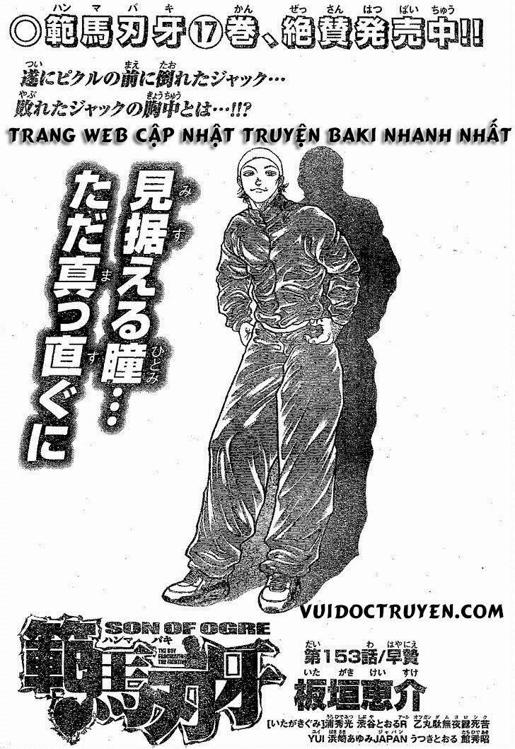 Baki - Son Of Ogre 153 trang 1